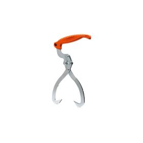 Husqvarna Handpackzange in Silber und Orange zum Anheben und Transportieren von Brennholz