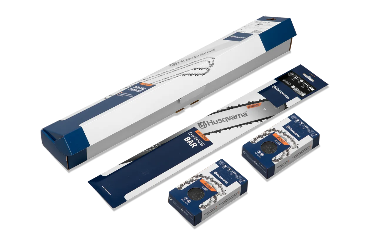 X- Force und X-CUT - Ketten und Schienen Kit S35G 15"