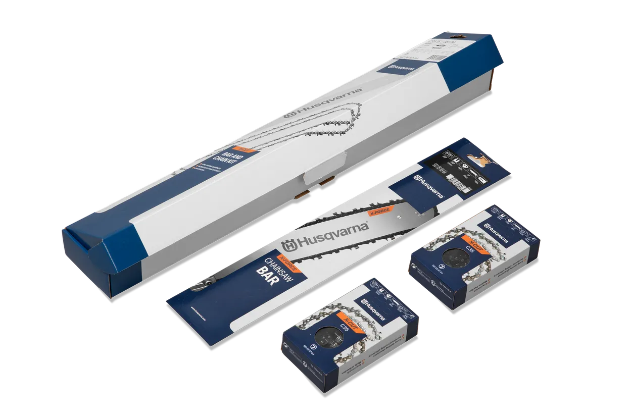 X- Force und X-CUT - Ketten und Schienen Kit C35 15"