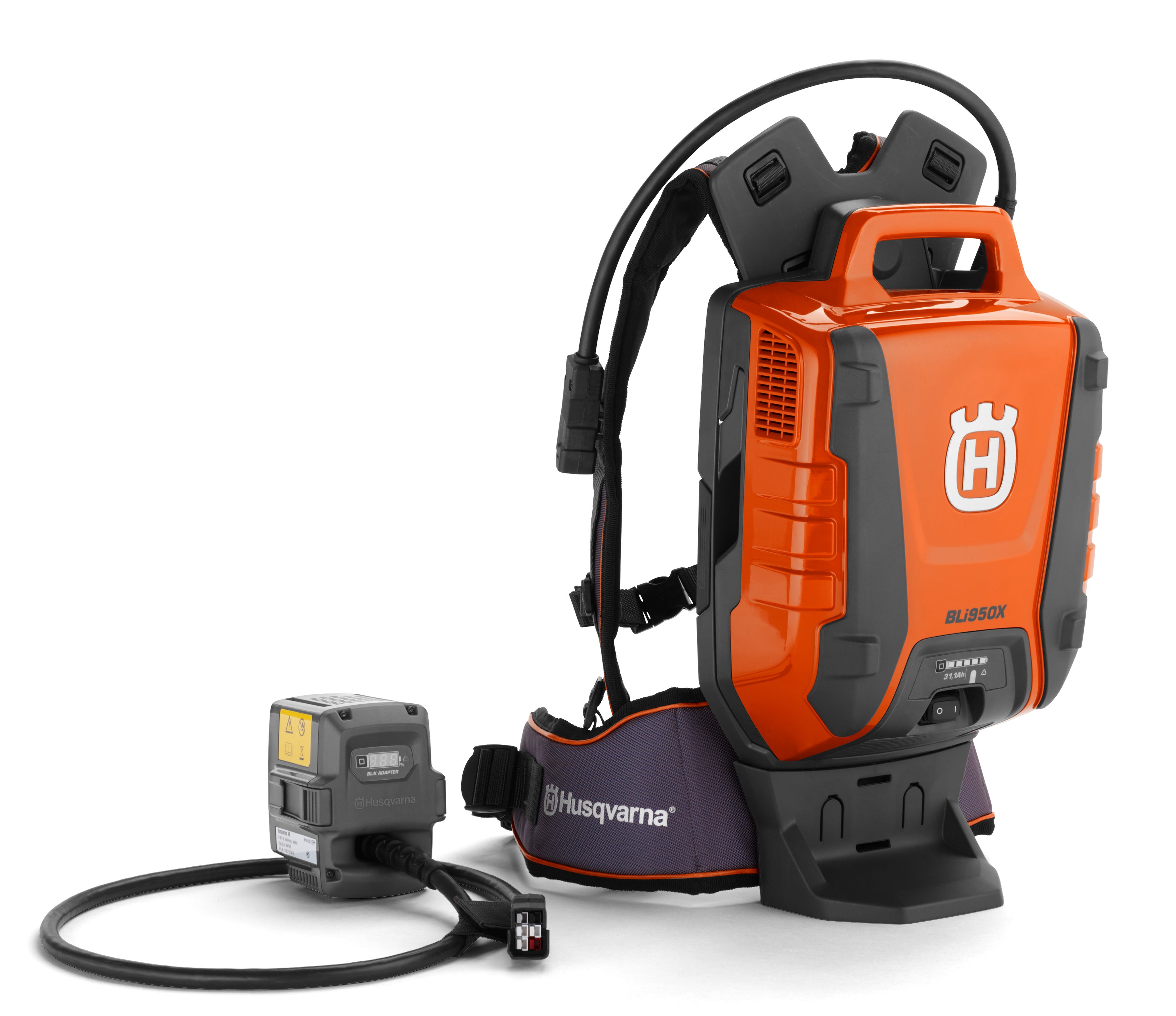 Akku HVA Bli950X Lithium-Ionen 36 V / 31,1 Ah - Grundgerät ohne Gurt u. Adapter