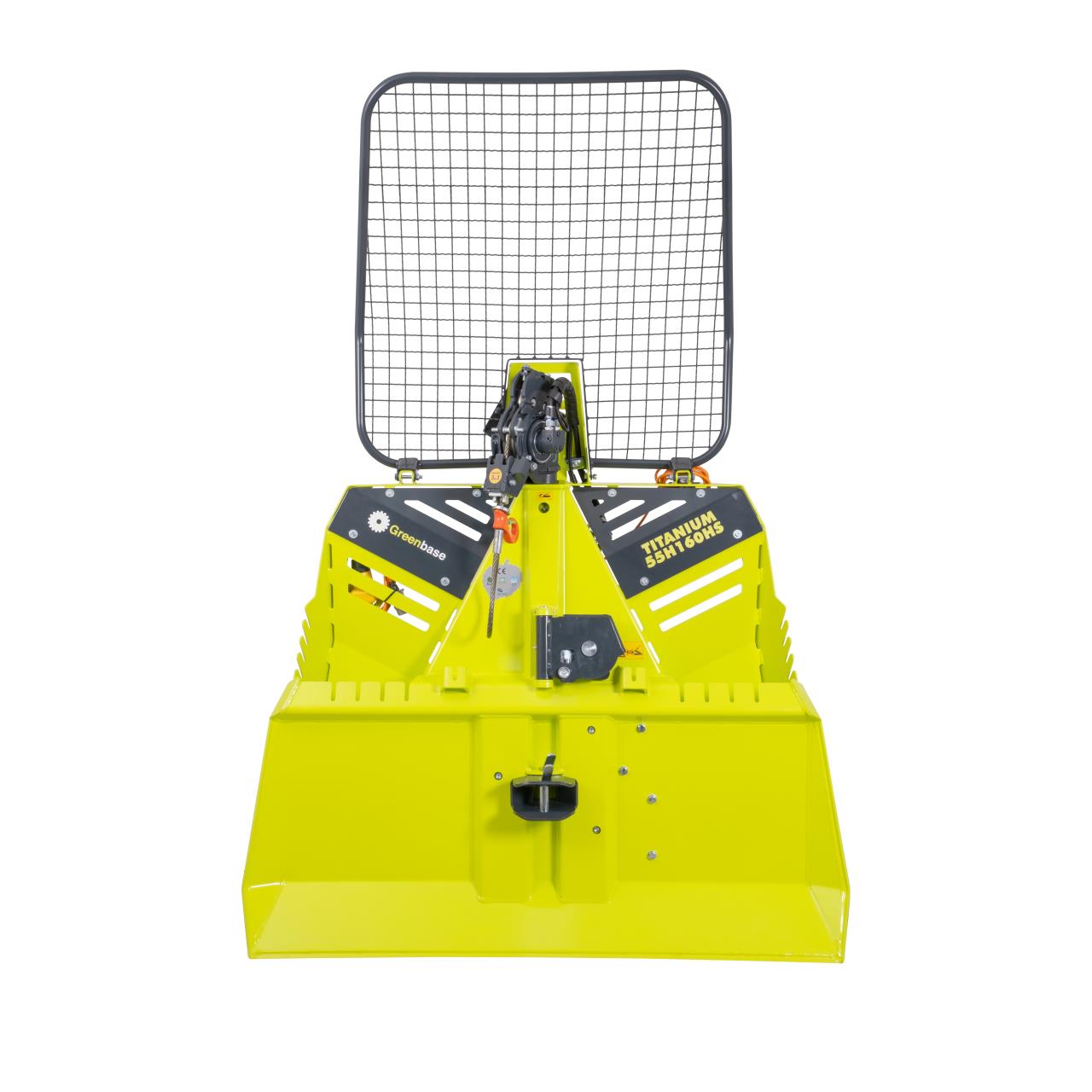 Forst-Seilwinde Titanium 55 H – 160 – Hydraulische Profi-Seilwinde für hohe Zugkraft