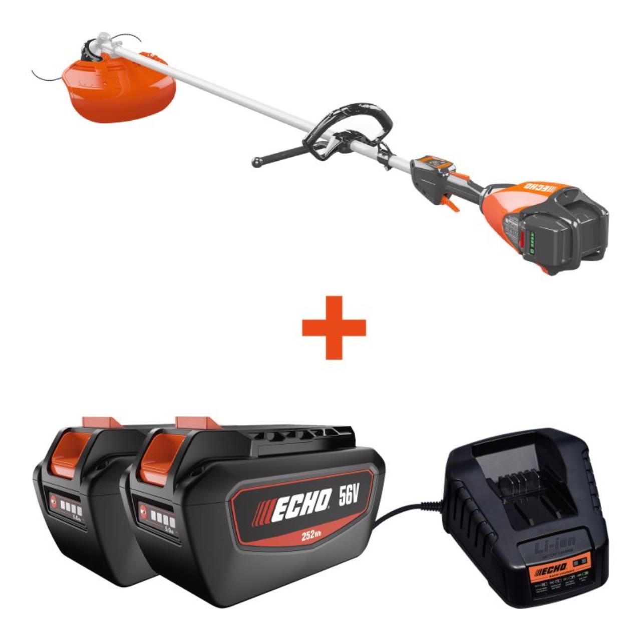 Akku-Motorsense DSRM-2600L Aktionsset - inkl. 2x 5,0 Ah Akku & Schnellladegerät