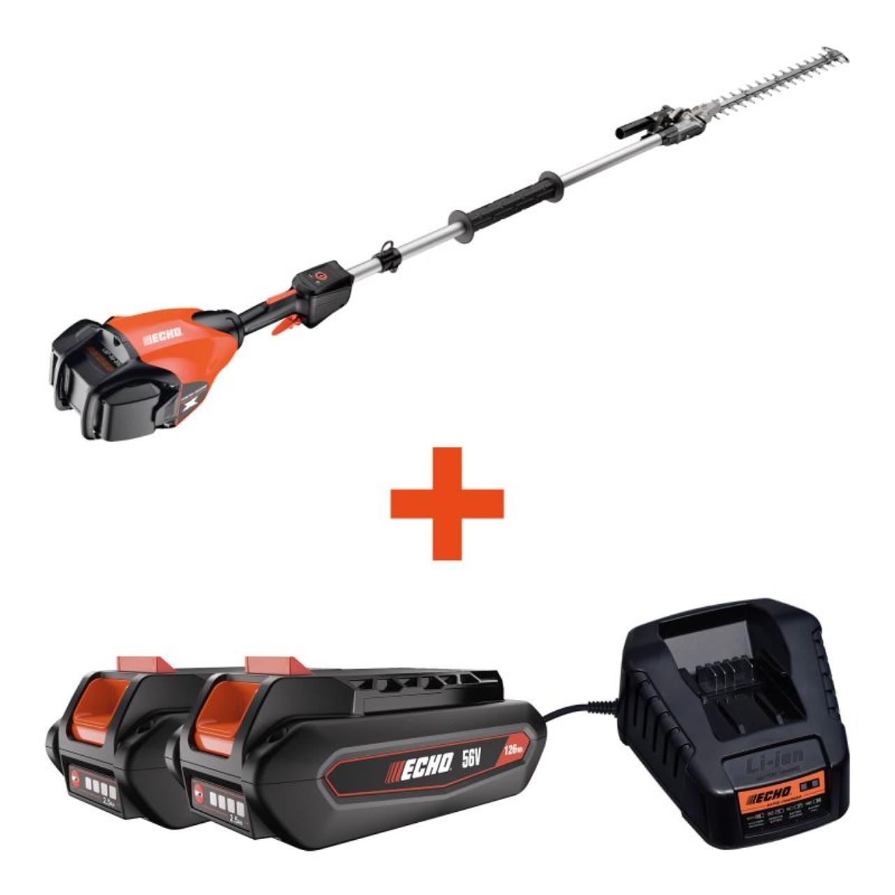 Akku-Heckenschneider DHCAS-2600HD Aktionsset - inkl. 2x 2,5 Ah Akku & Schnellladegerät