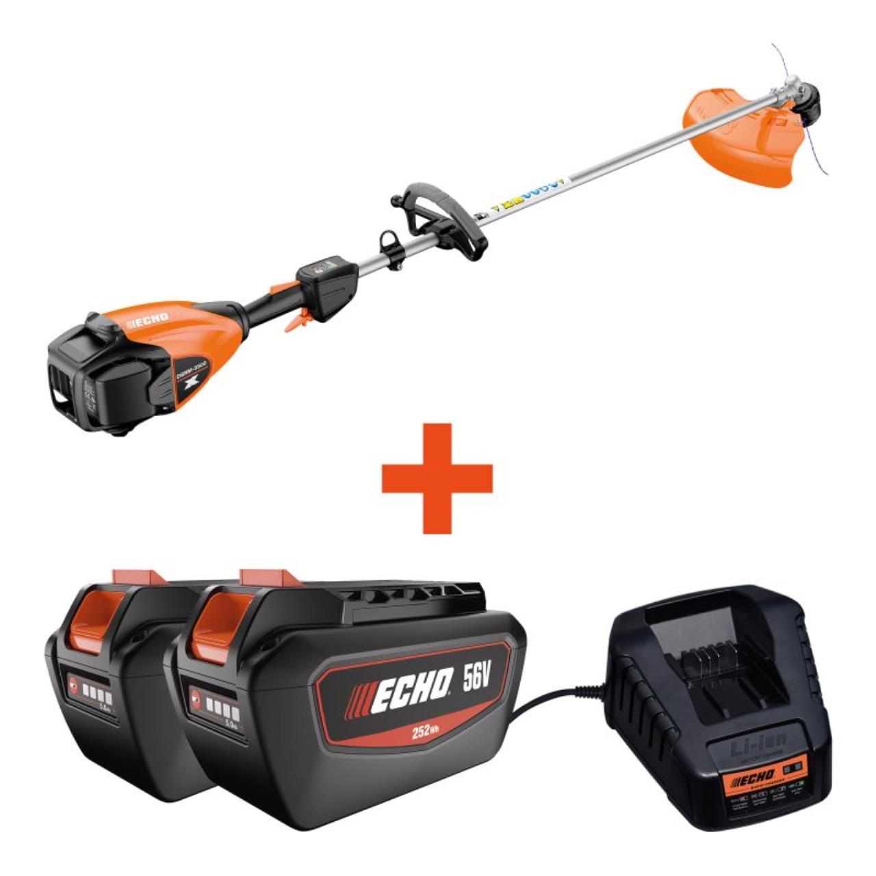 Akku-Motorsense DSRM-3500L Aktionsset - inkl. 2x 5,0 Ah Akku & Schnellladegerät