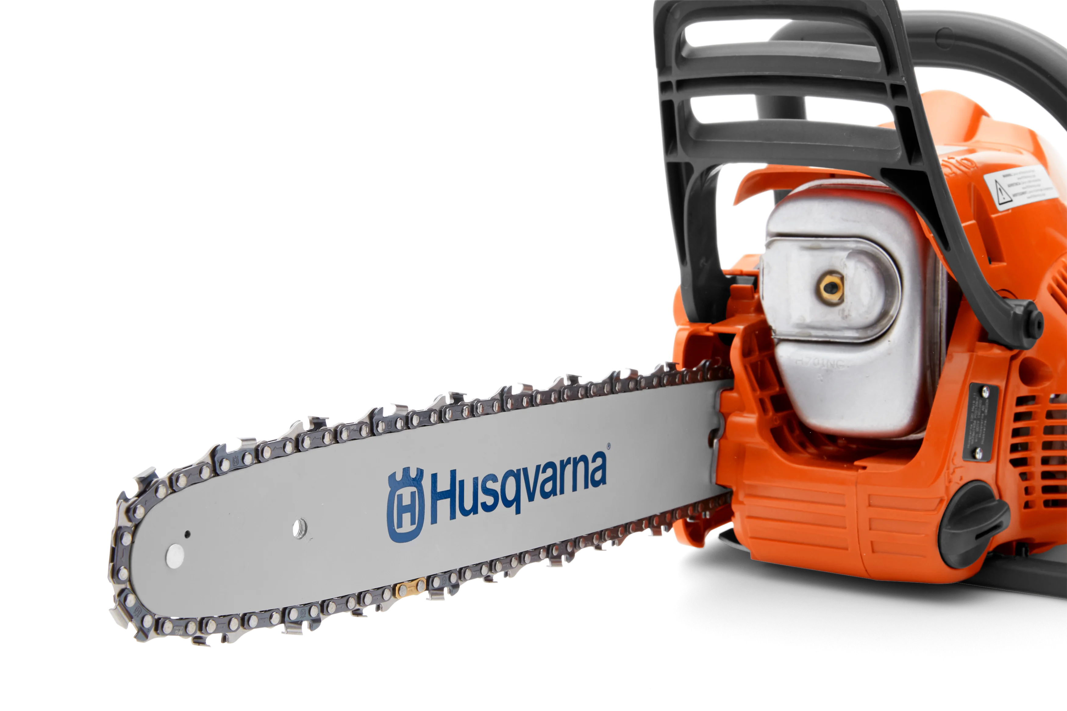 Motorbereich der Husqvarna 120 Mark II Motorsäge