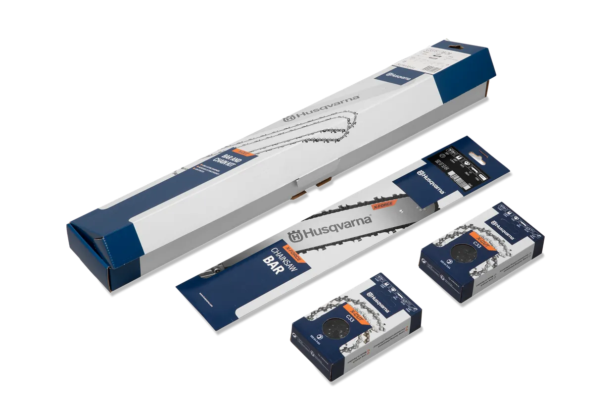 X- Force und X-CUT - Ketten und Schienen Kit C33 15"