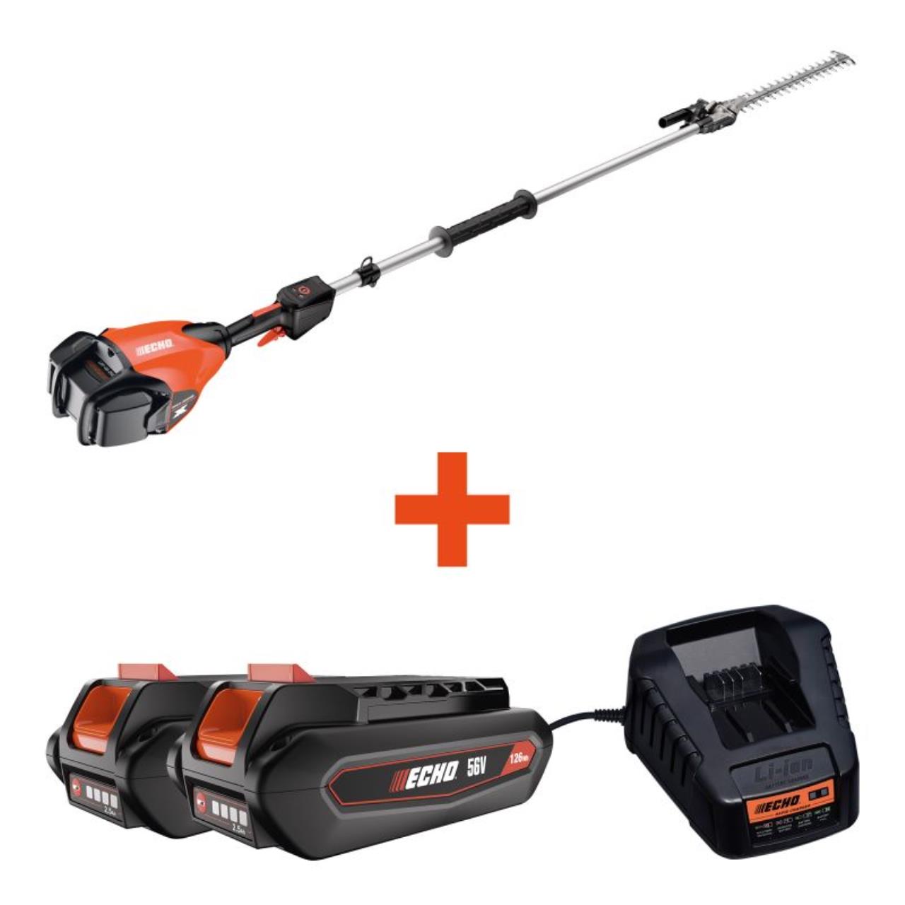 Akku-Heckenschneider DHCA-2600-HD Aktionsset - inkl. 2x 2,5 Ah Akku & Schnellladegerät