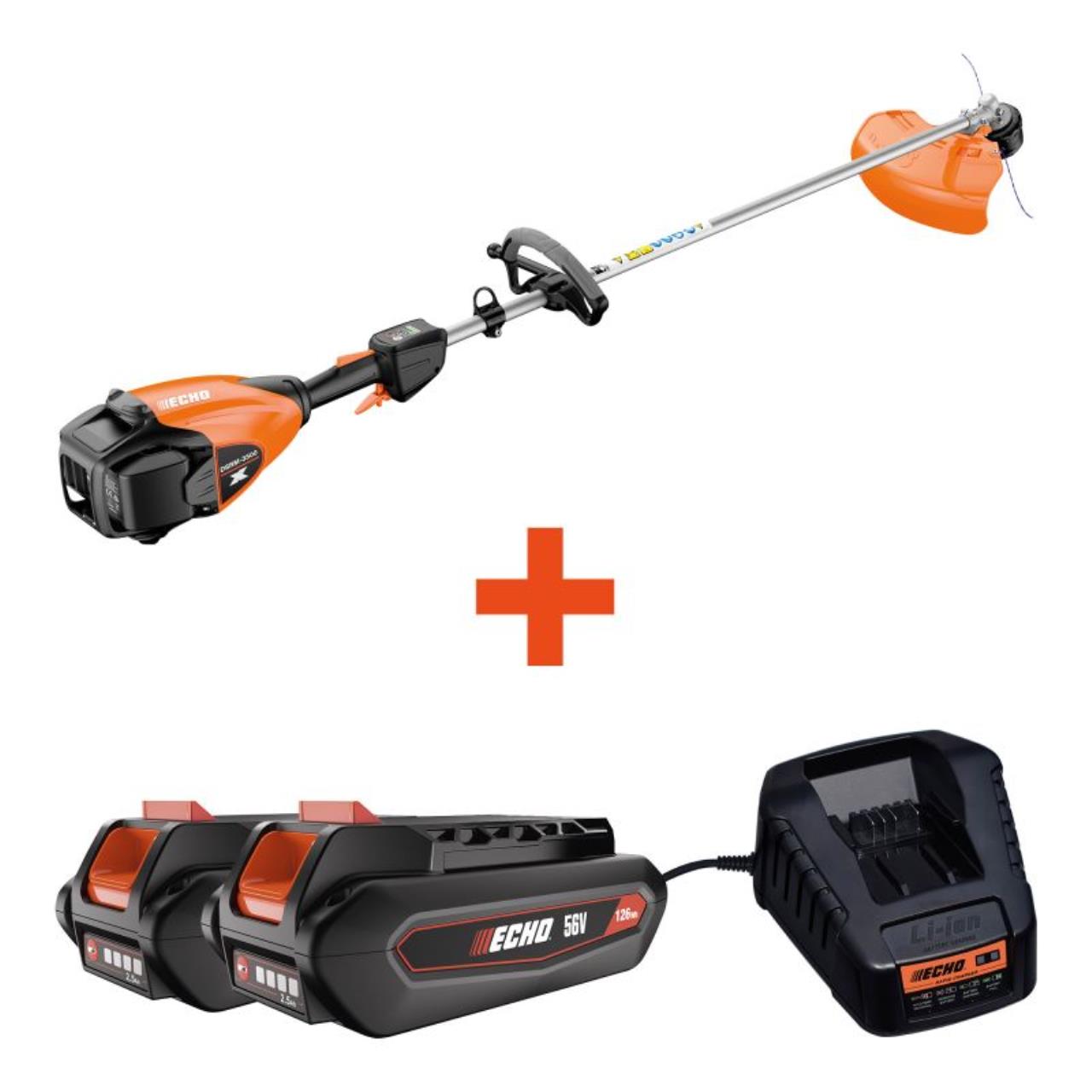 Akku-Motorsense DSRM-3500L Aktionsset - inkl. 2x 2,5 Ah Akku & Schnellladegerät